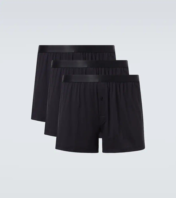  Cdlp Cdlp Set Of 3 Jersey Boxer Briefs 