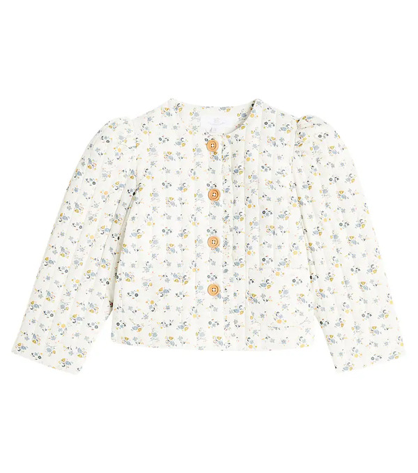  C'era Una Volta C'era Una Volta Anna Floral Cotton-blend Jacket 