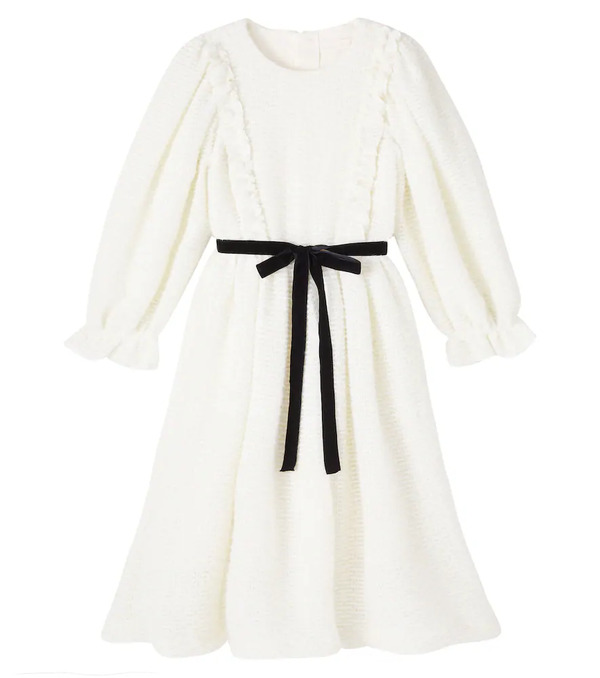 C'era Una Volta C'era Una Volta Chalin Belted Shirred Dress 