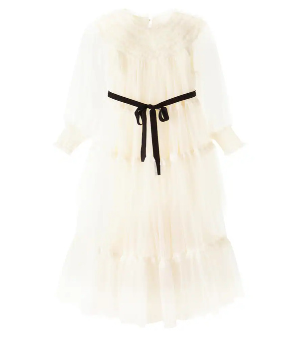  C'era Una Volta C'era Una Volta Domenica Tiered Tulle Dress 