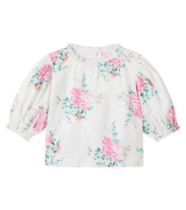  C'era Una Volta C'era Una Volta Floral Cotton Top 