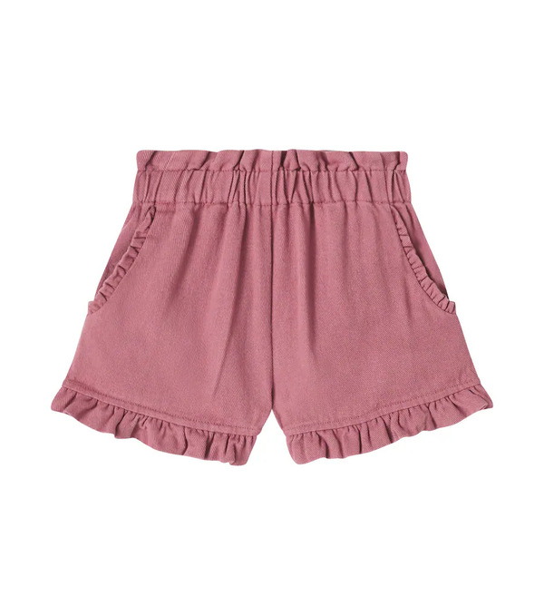  C'era Una Volta C'era Una Volta Simone Ruffled Denim Shorts 