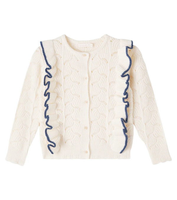  C'era Una Volta C'era Una Volta Viviana Ruffled Cardigan 