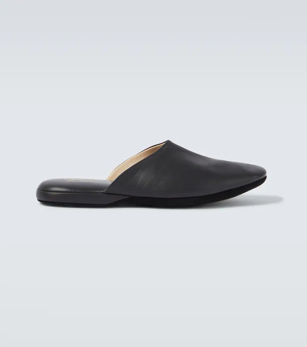  Charvet Charvet Leather Slippers 