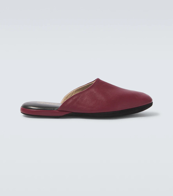  Charvet Charvet Leather Slippers 