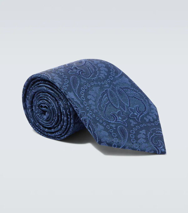  Charvet Charvet Paisley Silk Jacquard Tie 