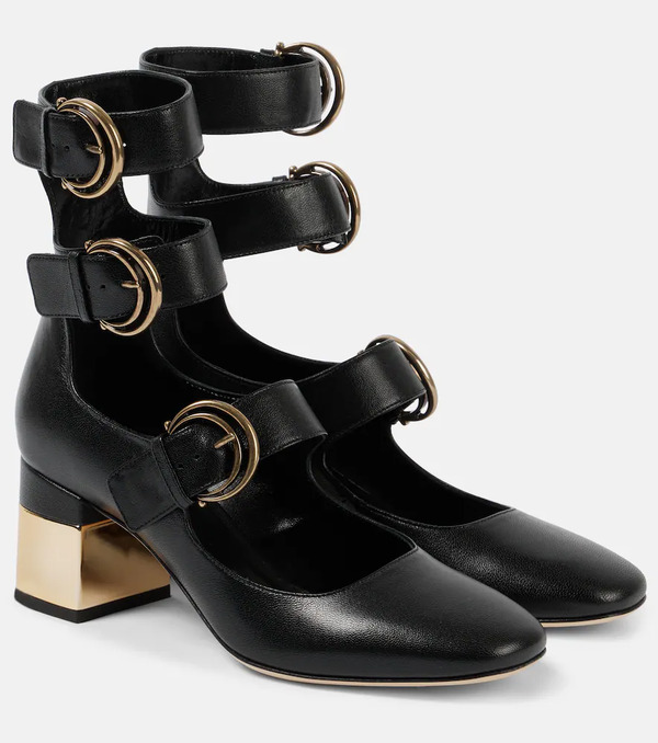  Chloe Chloã© Alizã¨ Leather Pumps 