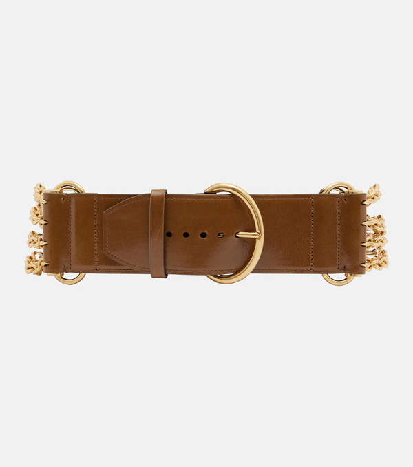  Chloe Chloã© Chloã© Camera Chain Leather Belt 