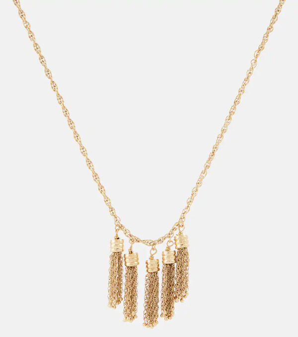  Chloe Chloã© Chloã© Pompoms Pendant Necklace 