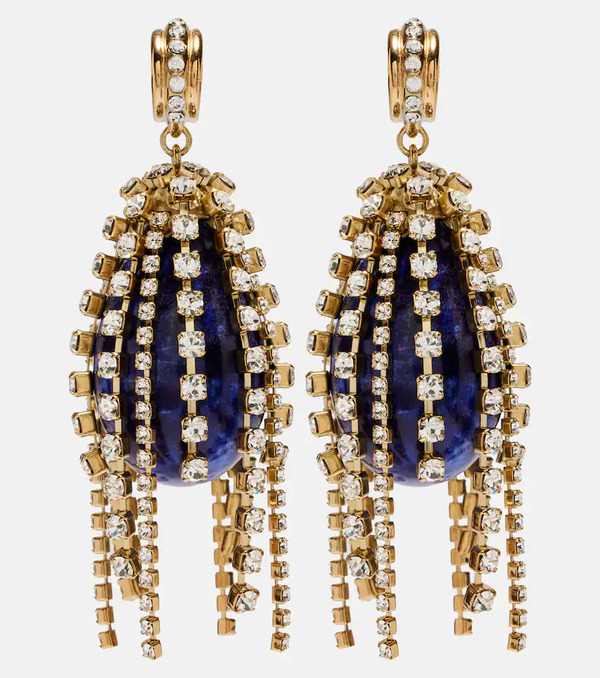  Chloe Chloã© Crystal-embellished Drop Earrings 