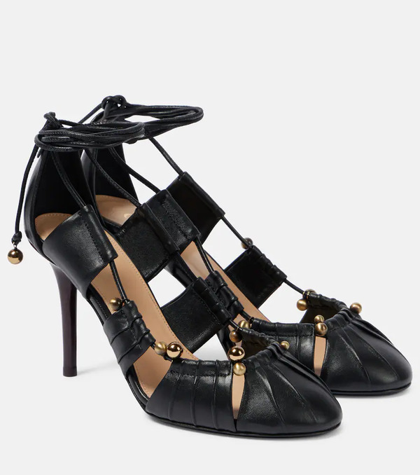  Chloe Chloã© Luna Leather Pumps 