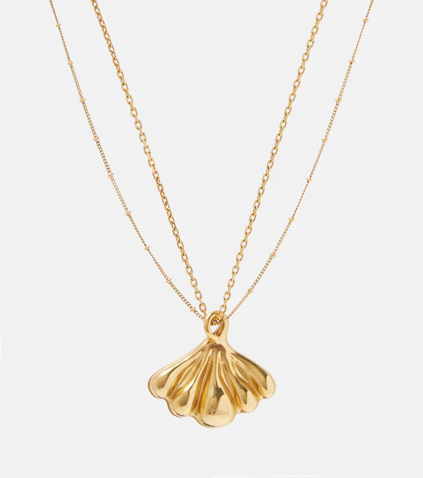  Chloe Chloã© Shell Pendant Necklace 
