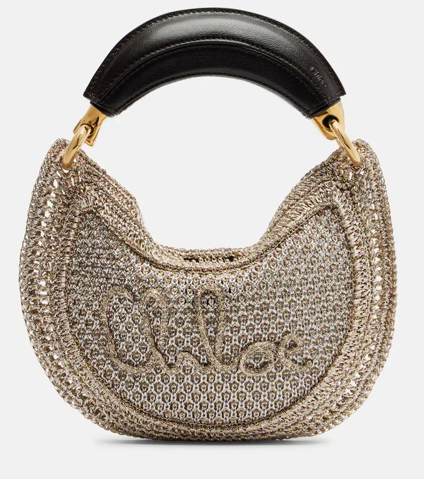  Chloe Chloã© Summer Banana Mini Crochet Shoulder Bag 