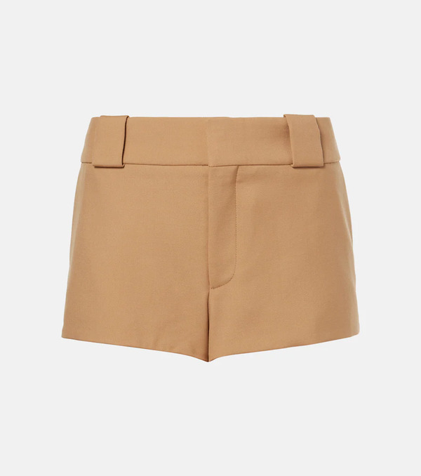 Chloe Chloã© Virgin Wool Shorts 