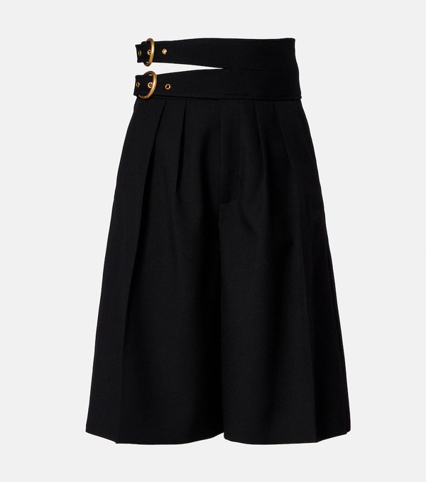 Chloe Chloã© Virgin Wool Shorts 