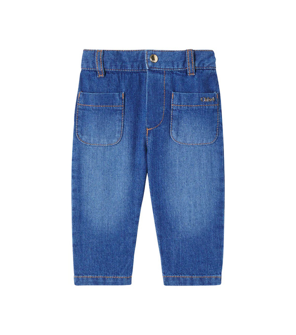  Chloe Kids Chloã© Kids Baby Logo Jeans 