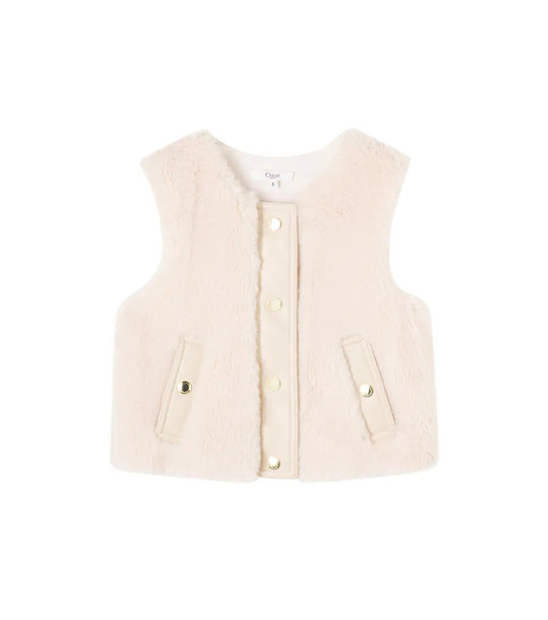  Chloe Kids Chloã© Kids Buttoned Vest 