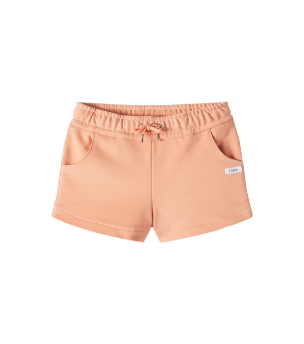  Chloe Kids Chloã© Kids Cotton Jersey Shorts 