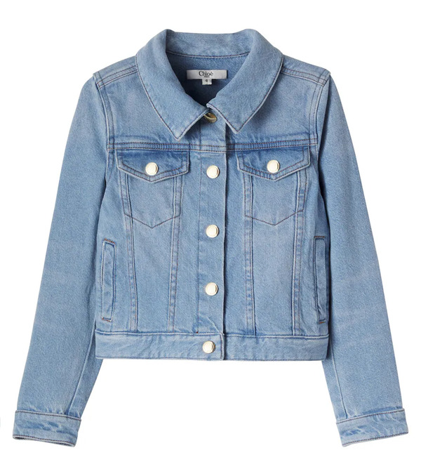  Chloe Kids Chloã© Kids Denim Jacket 