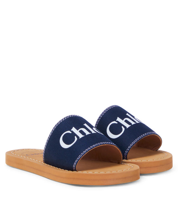  Chloe Kids Chloã© Kids Logo Printed Slides 