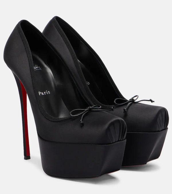  Christian Louboutin Christian Louboutin Cassia 160 Satin Pumps 