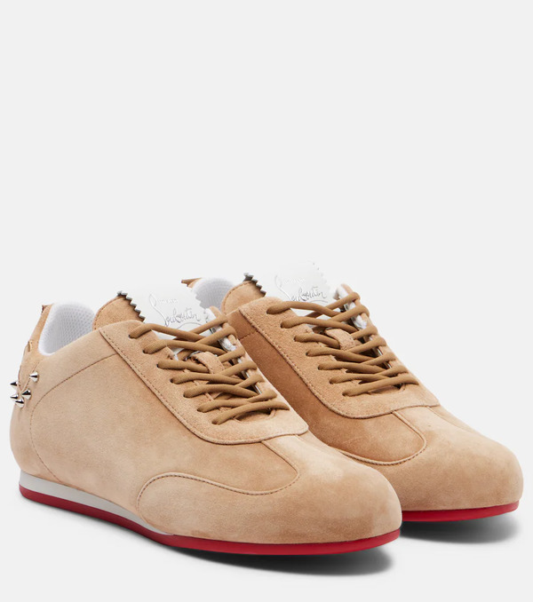  Christian Louboutin Christian Louboutin Eleonora Suede Sneakers 