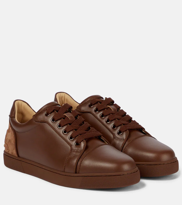  Christian Louboutin Christian Louboutin Fun Vieira Leather Sneakers 