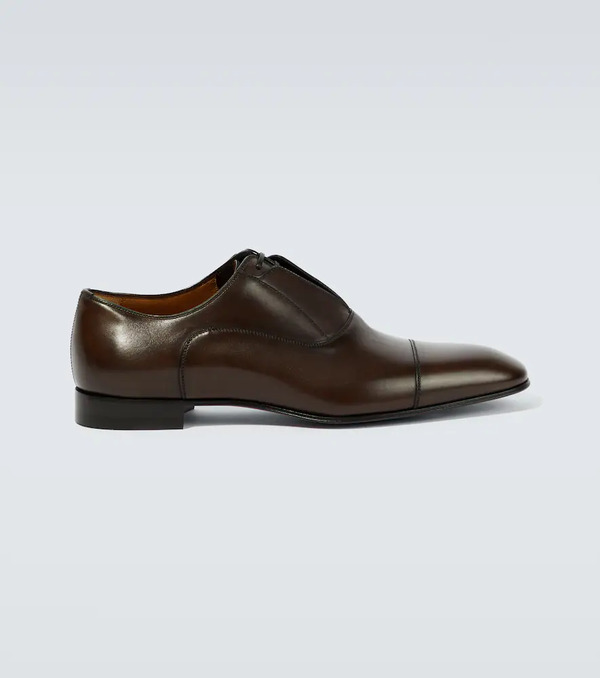  Christian Louboutin Christian Louboutin Greghost Leather Oxford Shoes 