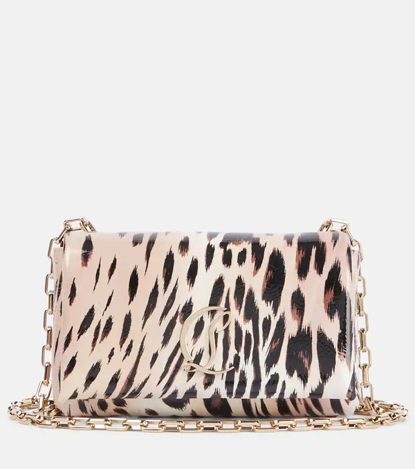  Christian Louboutin Christian Louboutin Loubi54 Printed Leather Clutch 