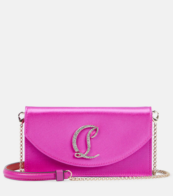  Christian Louboutin Christian Louboutin Loubi54 Satin Clutch 