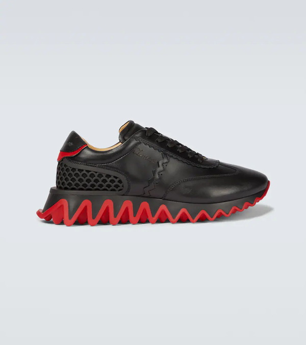  Christian Louboutin Christian Louboutin Loubishark Leather Sneakers 