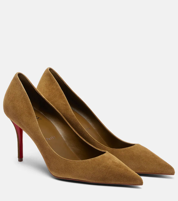  Christian Louboutin Christian Louboutin Miss Z 80 Suede Pumps 