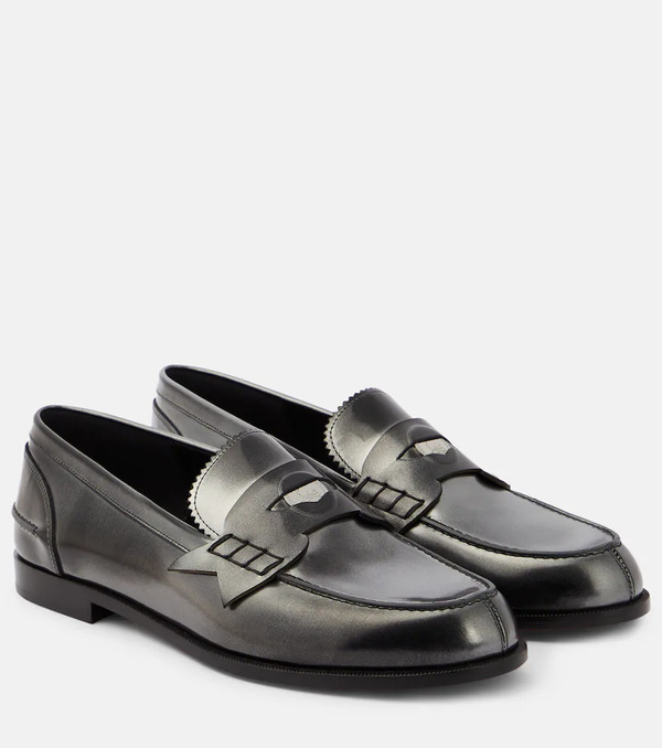  Christian Louboutin Christian Louboutin Penny Leather Loafers 