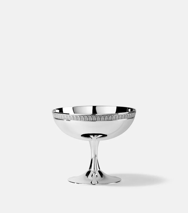  Christofle Christofle Malmaison Silver-plated Dessert Bowl 
