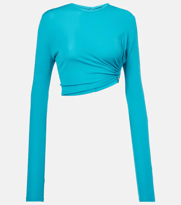  Christopher Esber Christopher Esber Embellished Crop Top 