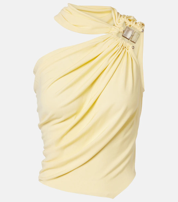  Christopher Esber Christopher Esber Gathered Jersey Top 