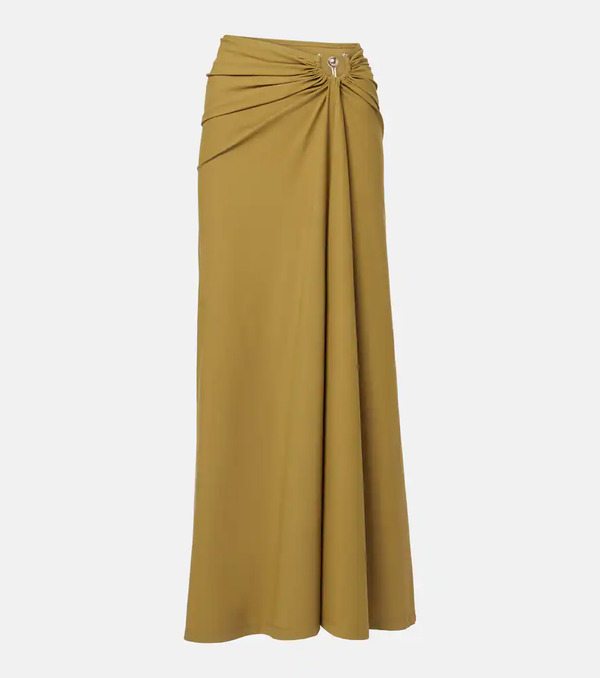  Christopher Esber Christopher Esber Ruched Maxi Skirt 