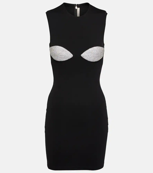  Christopher Kane Christopher Kane Crystal-embellished Bodycon Minidress 