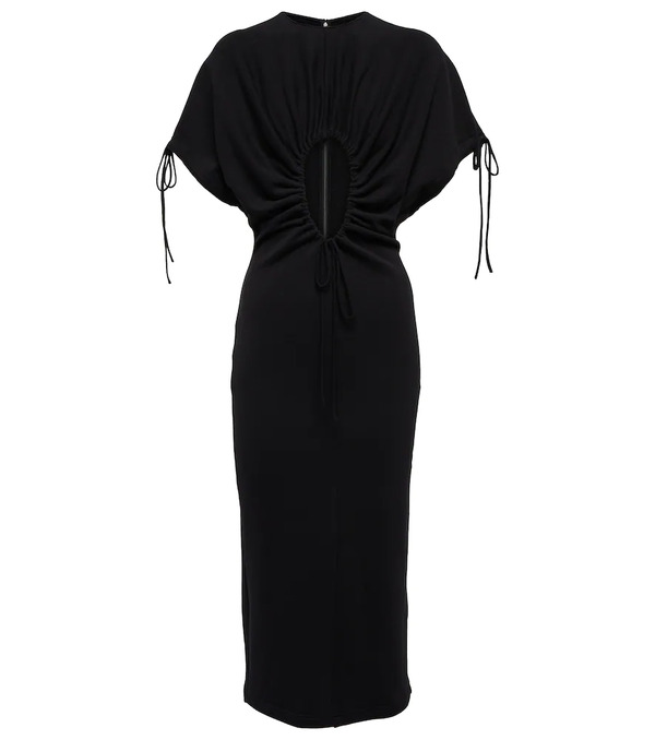  Christopher Kane Christopher Kane Cutout Cotton Midi Dress 