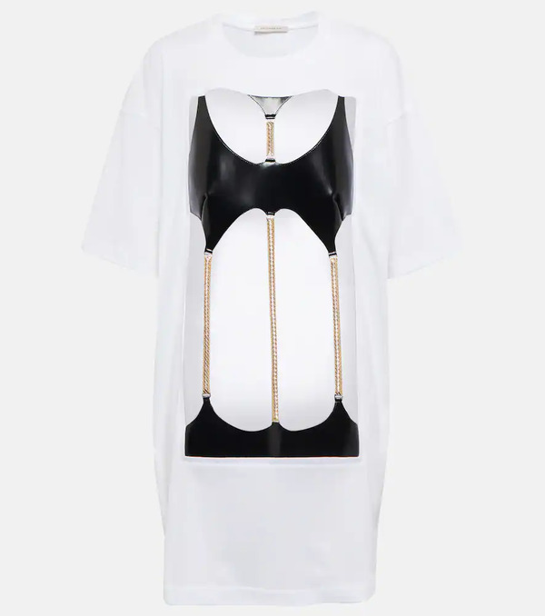  Christopher Kane Christopher Kane Embellished Cotton T-shirt 