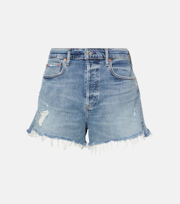  Citizens Of Humanity Citizens Of Humanity Marlow Distressed Denim Shorts 