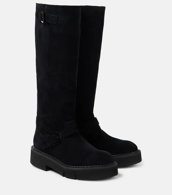  Clergerie Clergerie Colby Suede Knee-high Boots 