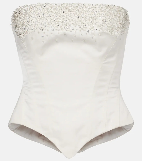  Clio Peppiatt Clio Peppiatt Evie Beaded Corset 