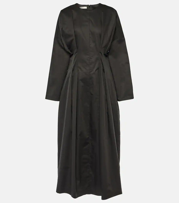  Co Co Gathered Cotton Midi Dress 