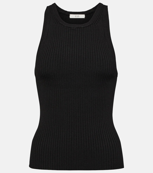  Co Co Ribbed-knit Jersey Tank Top 