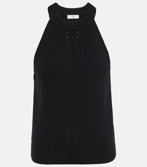  Co Co Ribbed-knit Tank Top 
