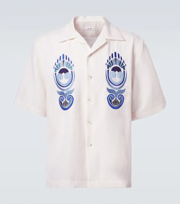  Commas Commas Embroidered Shirt 