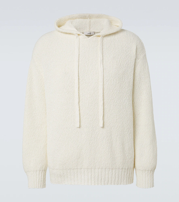  Commas Commas Knitted Cotton Hoodie 
