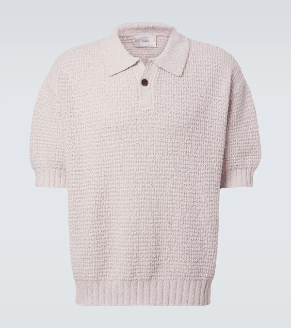  Commas Commas Knitted Cotton Polo Shirt 