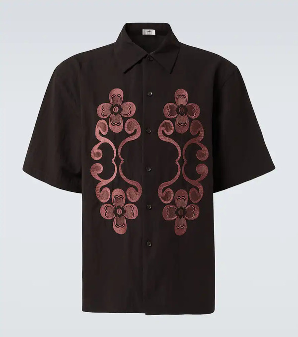  Commas Commas Reflection Embroidered Shirt 